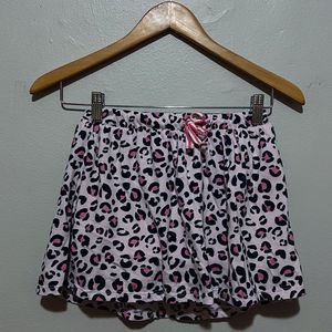 Girls Cat & Jack Purple Leopard Print Skort Size L(10/12)